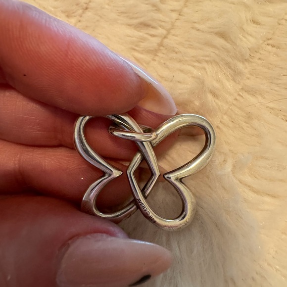 James Avery Retired Floating Butterfly pendant - Picture 6 of 7